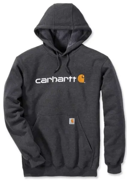 Carhartt M's Signature Logo Sweatshirt Carbon Heather