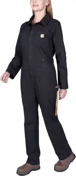 Carhartt W's Relaxed Fit Canvas Coverall Black