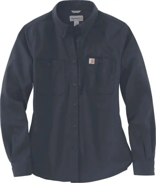 Carhartt W's Rugged Professional L/S Shirt Navy