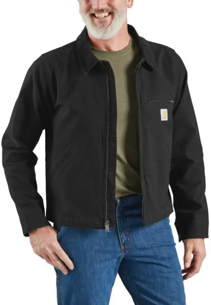 Relaxed Fit Duck Detroit Jacket Black