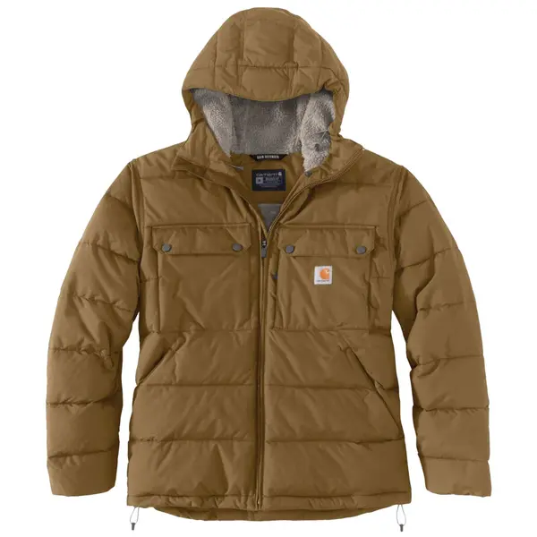 M's Loose Fit Midweight Insulated Jacket Oak Brown