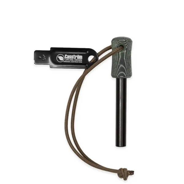 Eldstål Grön Micarta