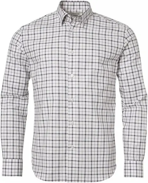 Aldin Shirt Men Violet Checked