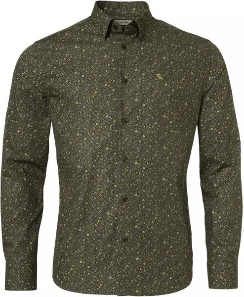 Milton Shirt Men Honey Flower Printed