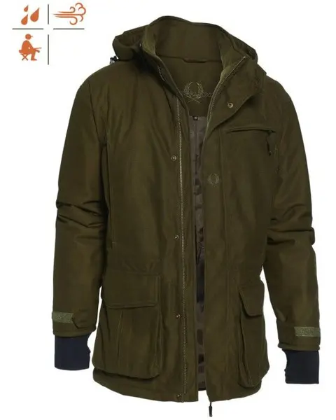 Pointer Padded Men Coat Green
