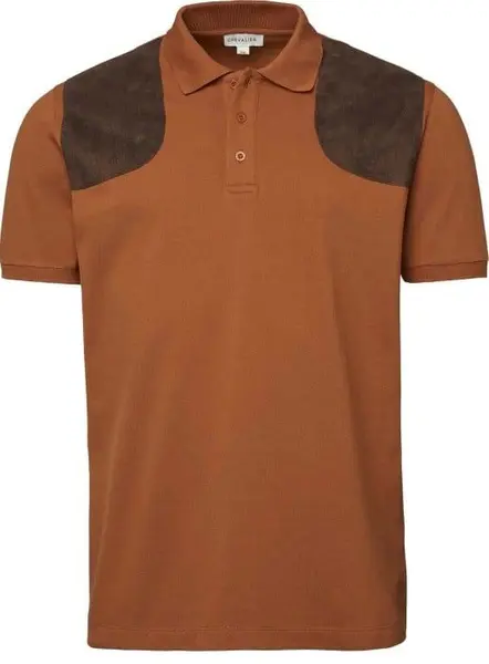 Eyam Polo Shirt Men Amber