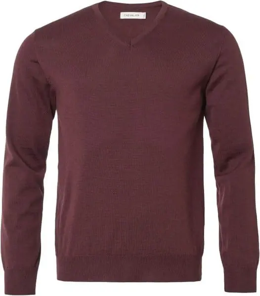 Aston Pullover Men Wine Red