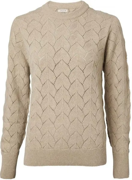 Eden Knitted Sweater Women Sandstone