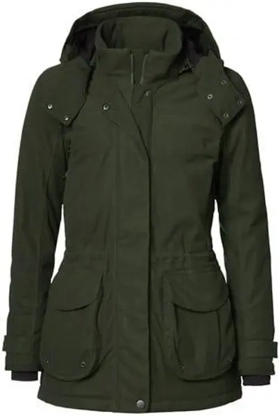 Basset Winter Jacket Women Dark Green