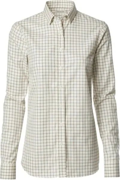 Sheppey Shooting Fit Shirt Women Chestnut Tattersall