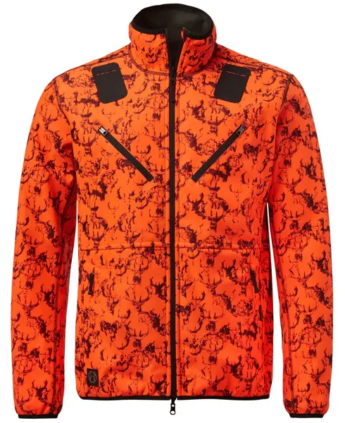 Mist Windblocker Reversible Jacket Men High Vis Orange Deer