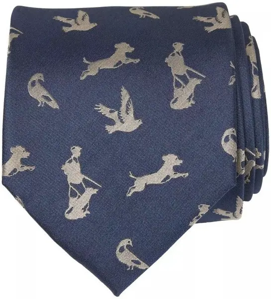 Hunter Tie Hunter Blue