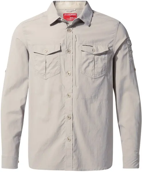 M's NosiLife Adventure III LS Shirt Parchment