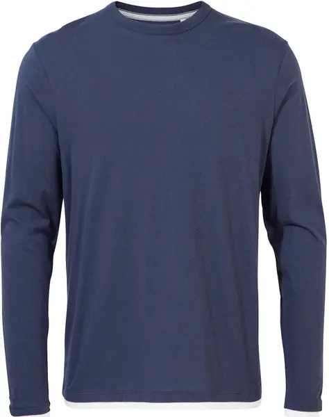 M's NosiBotanical Coulter Long Sleeved T-Shirt Blue Navy