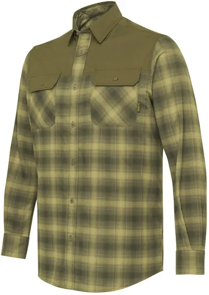 M's Outpost Shirt Moss Check