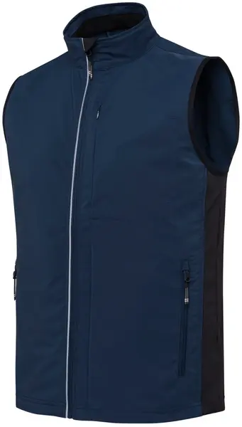 M's Windshell EVO Vest Blue Total Eclipse