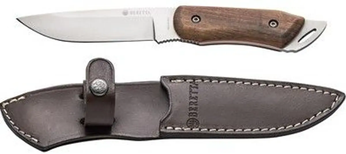 Roan Fixed Blade Knife Brown & Orange