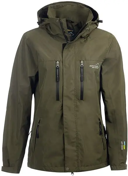 Arrak W's Rain Jacket Olive