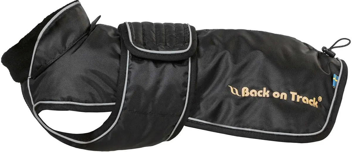 Back on Track Buddy Hundedekken med lang rygg, Svart 50-68 cm