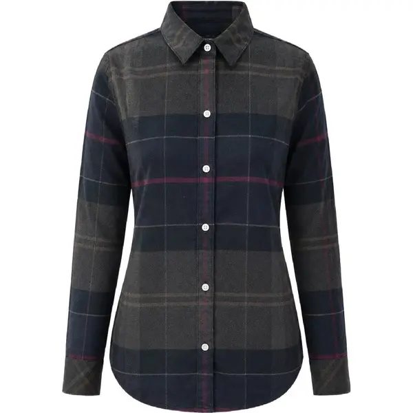 W's Anna Shirt Shadow Tartan