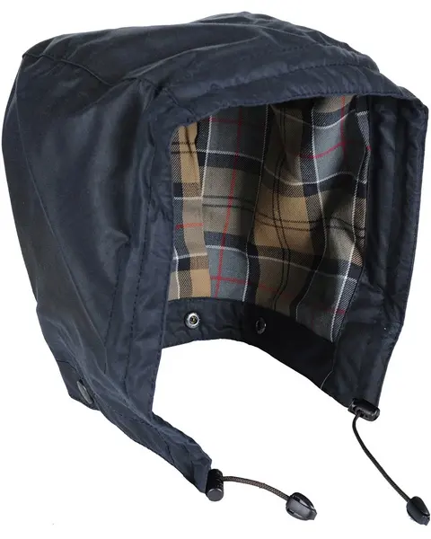 Wax Cotton Hood Navy