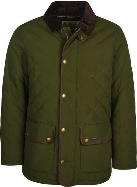 M's Burton Quilt Dark Olive