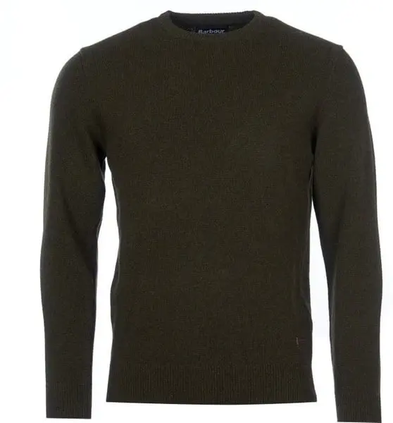M's Patch Crew Neck Seaweed