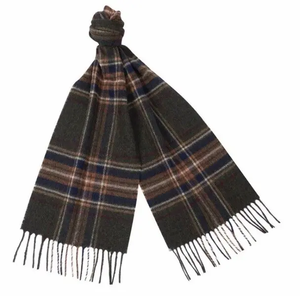 Elwood Scarf Plaid Olive