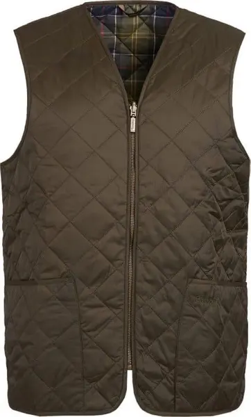 M's Eaves Zip In Liner Olive/Classic Tartan