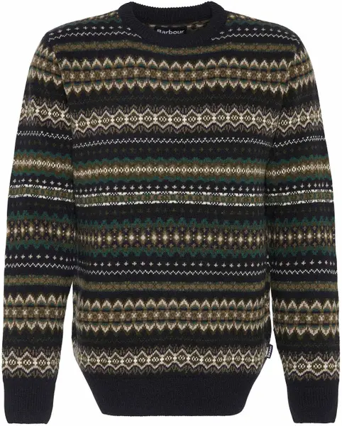 M's Case Fair Crew Neck Black