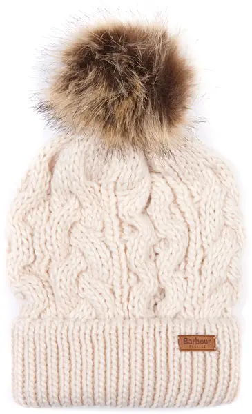 W's Penshaw Cable Beanie Blush Pink