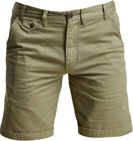 M's Neuston Twill Shorts Sunbleach Olive