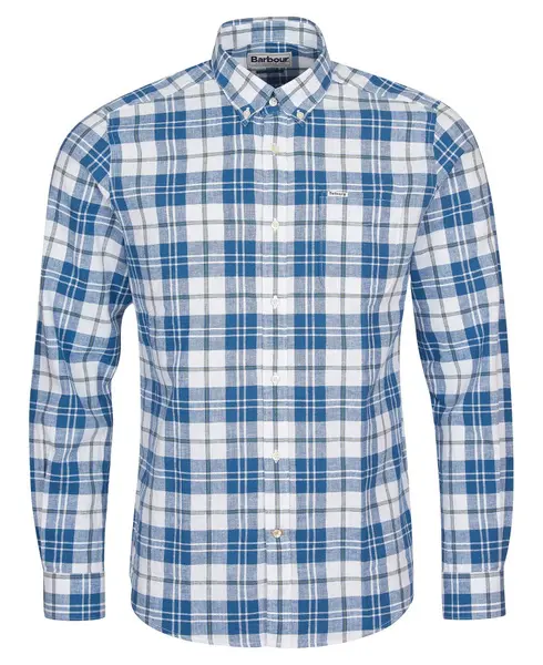 M's Thorpe Tailored Shirt Mid Blue