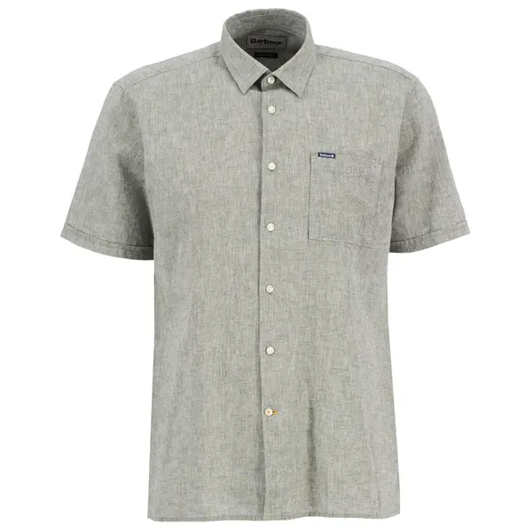 Nelson Ss Shirt Bleached Olive