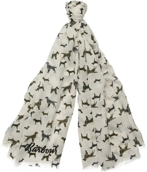 W's Scribble Dog Print Wrap Cloud