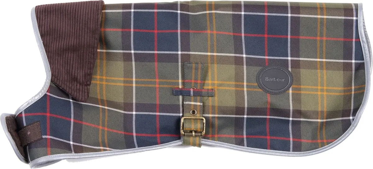 Waterproof Reflective Dog Coat Classic Tartan