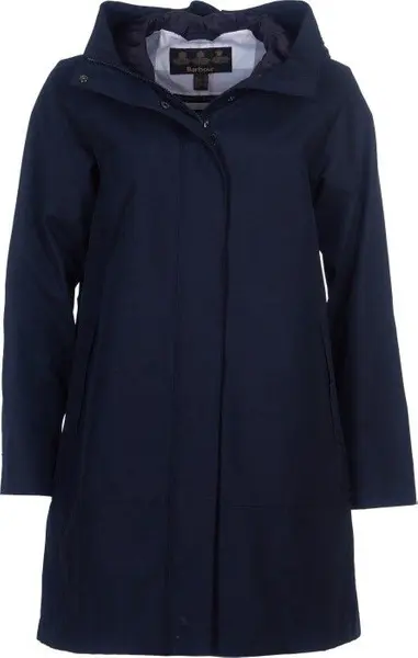 W's Subtropic Waterproof Jacket Navy/Platinum Tartan