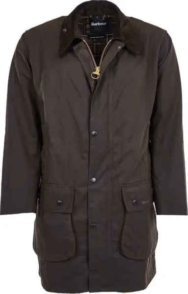 M's Classic Northumbria Wax Jacket Dark Olive Check