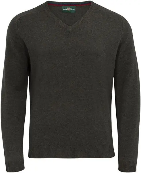 Streetly V-Neck Pullover Seaweed
