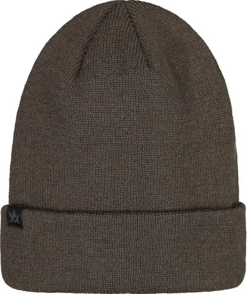 Merino Beanie Moss Brown