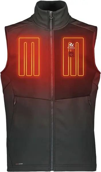 M's Heat System Vest Green/Black