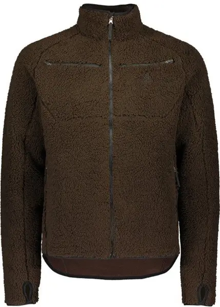 M's Teddy Fleece Jacket Moss Brown