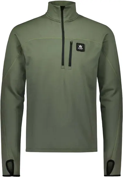 M's ThermoDry Half-Zip Top Olive