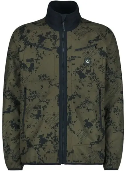 Raptor Reversible Windblocker Fleece Jacket Black/BlindTech Timber