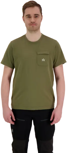 M's Freedom T-shirt with chest pocket Olive
