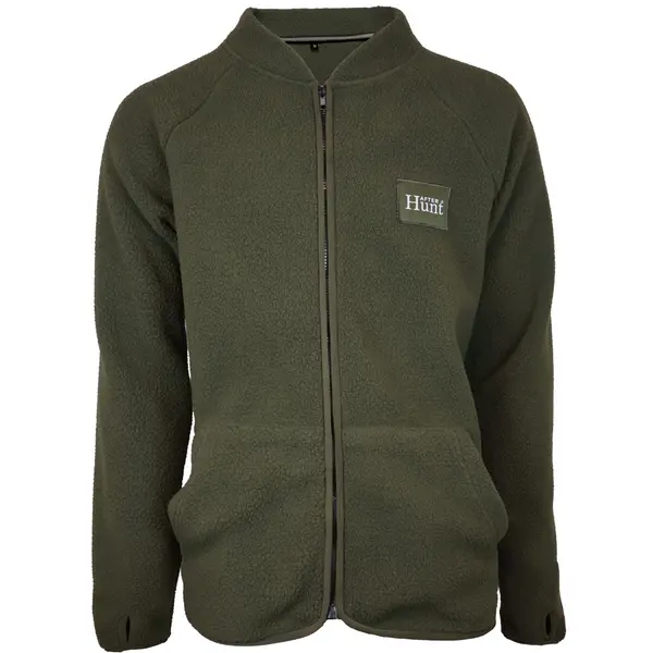 Fleecejacka Basic Green