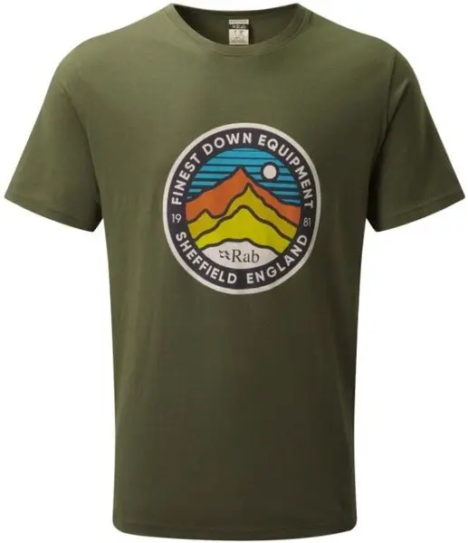 M's Stance 3 Peaks Tee Army