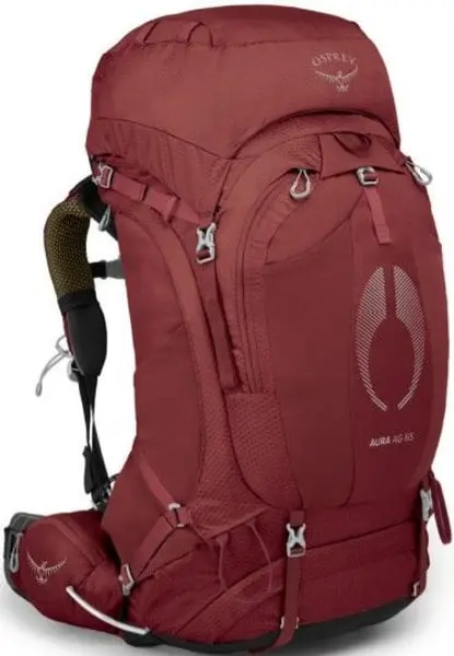 W's Aura AG 65L Berry Sorbet Red