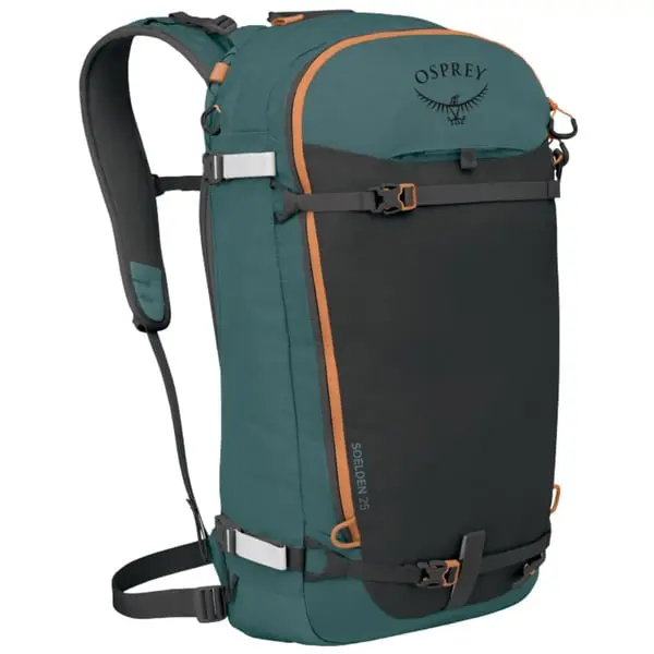 M's Soelden 25L Skidryggsäck Cascade Blue/Raven Black