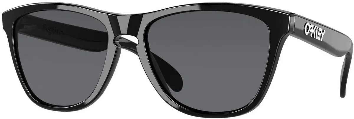 Frogskins Lens Polished Black ith Grey Lens